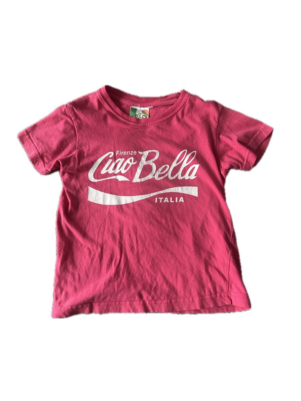 Ciao Bella Pink Kids Short Sleeve Tee